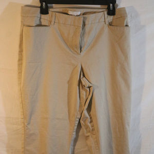 New York & Co Khaki Capri 16